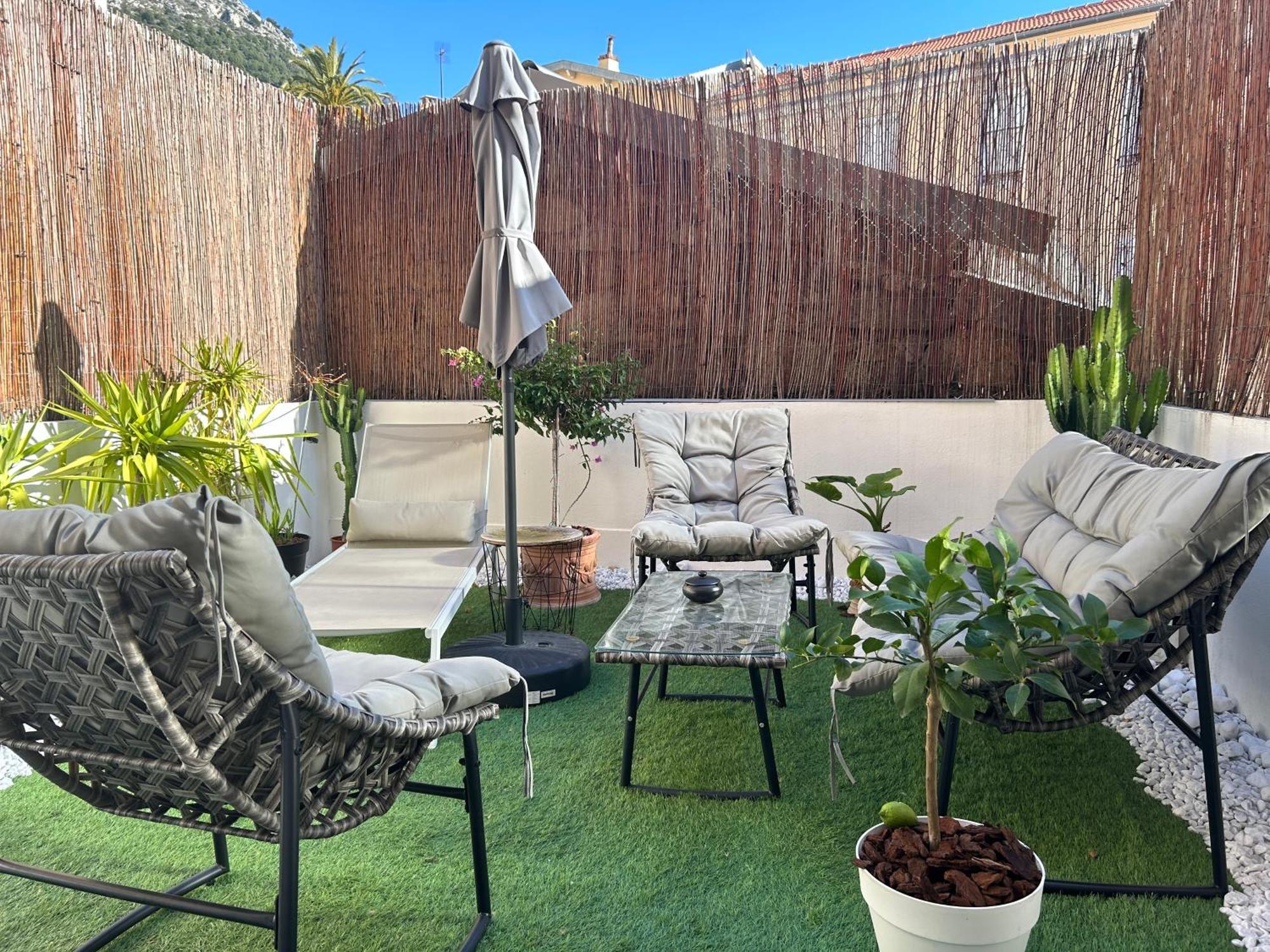 Monaco Cap D'Ail Studio & Jardin Cap-d'Ail Ngoại thất bức ảnh
