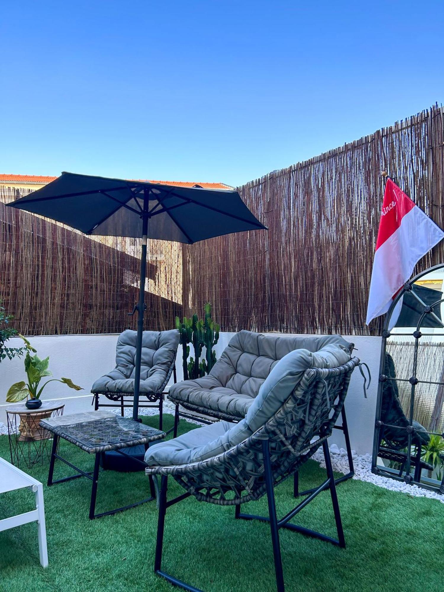 Monaco Cap D'Ail Studio & Jardin Cap-d'Ail Ngoại thất bức ảnh